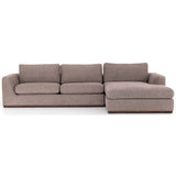 Colt RAF Sectional, Gaston Pewter - Modern Furniture - Sectionals - High Fashion Home