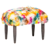 Confetti Stool, Light-Furniture - Chairs-High Fashion Home