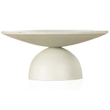 Corbett Coffee Table, Matte White by Four Hands