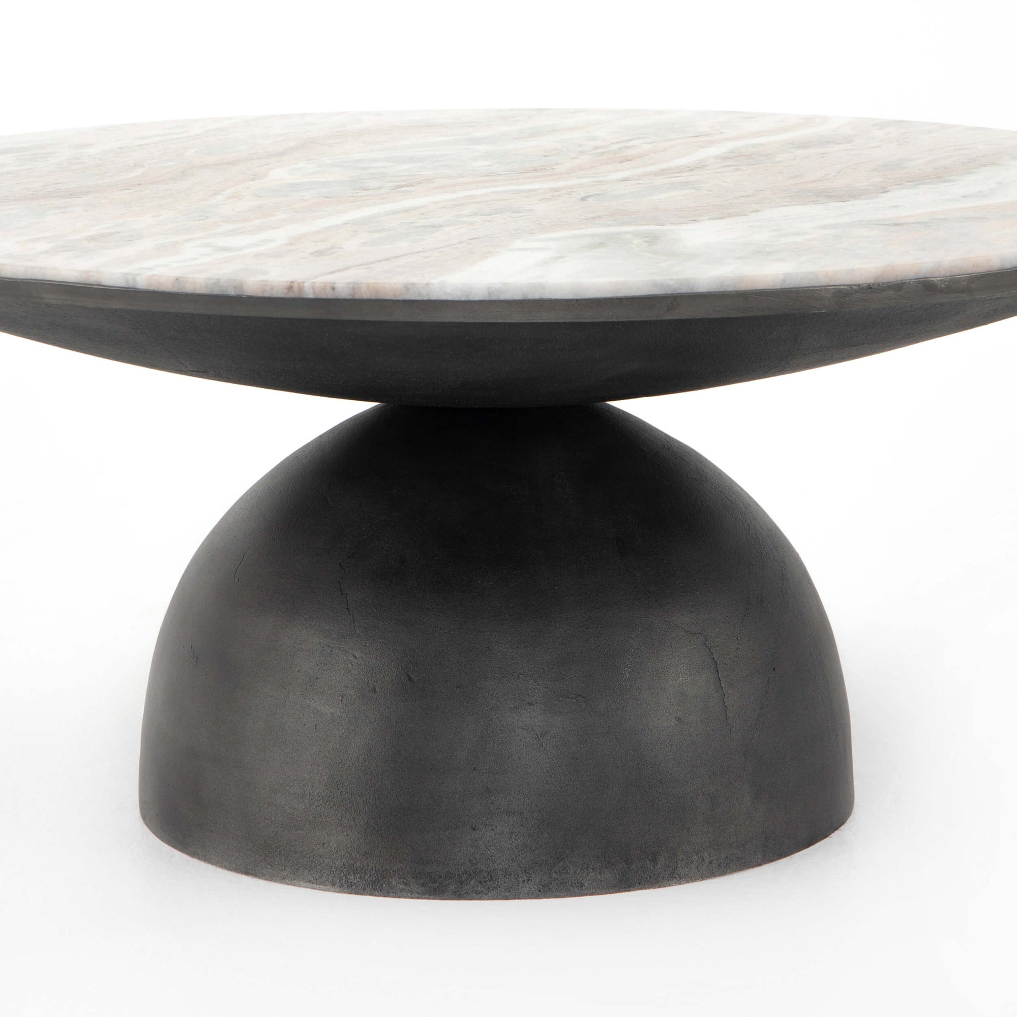 Corbett Coffee Table, Hammered Grey High Fashion Home