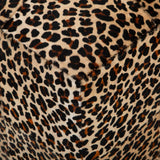 Cowhide Pouf, Leopard on Beige - Furniture - Chairs - High Fashion Home