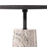 Cronos End Table, Grey-Furniture - Accent Tables-High Fashion Home