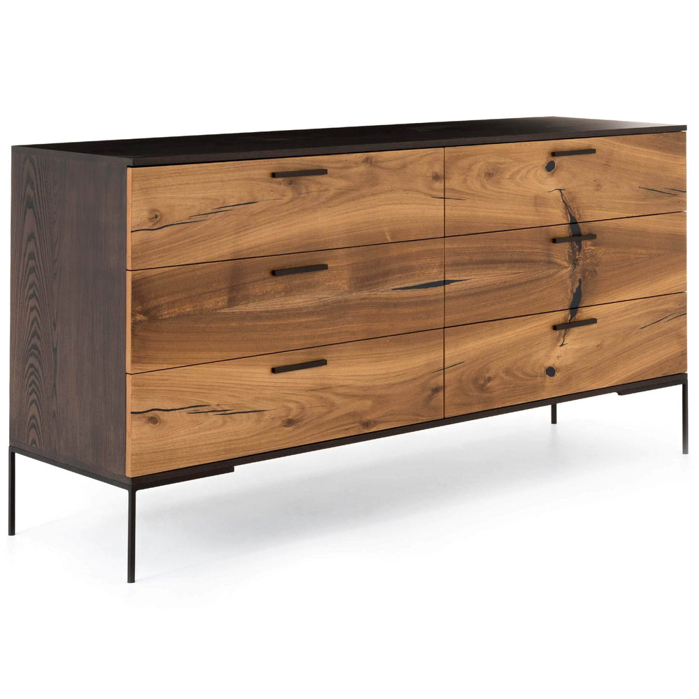 Cuzco 6 Drawer Dresser, Natural Yukas-Furniture - Storage-High Fashion Home
