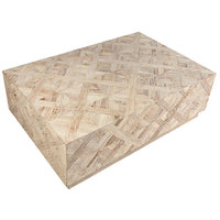 Formosa Coffee Table, Light Warm Wash-Furniture - Accent Tables-High Fashion Home