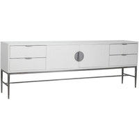 Lowes Sideboard, White-Furniture - Storage-High Fashion Home