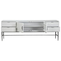 Lowes Sideboard, White-Furniture - Storage-High Fashion Home