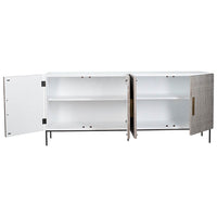 Miguel Sideboard, White Wash-Furniture - Storage-High Fashion Home