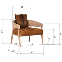 Maraa Occasional Chair-Furniture - Chairs-High Fashion Home