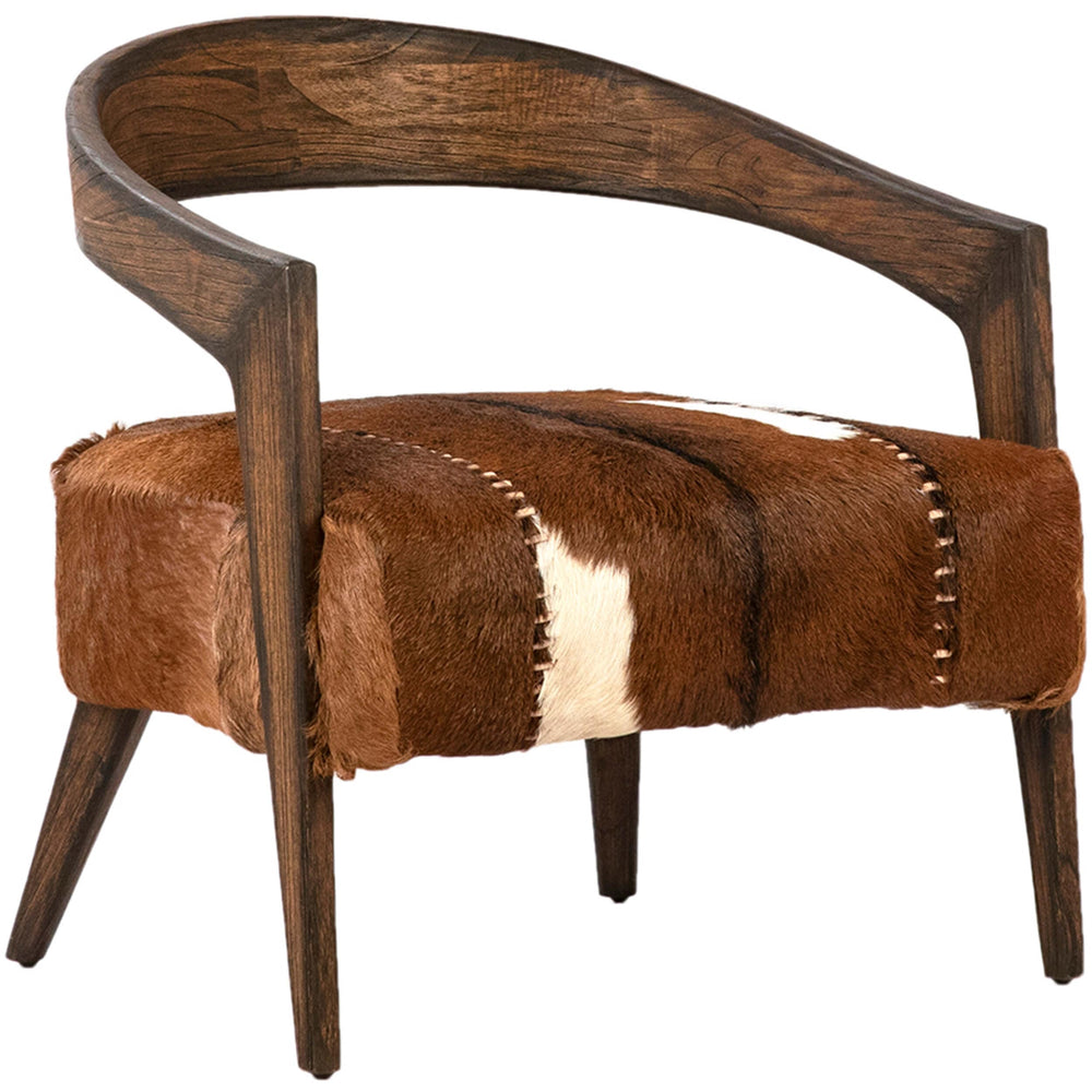 Liana Occasional Chair, Natural Brown-Furniture - Chairs-High Fashion Home