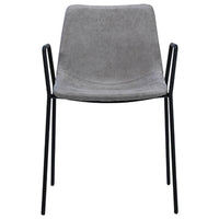 Mullin Dining Chair, Light Grey-Furniture - Dining-High Fashion Home