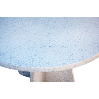 Jenson Dining Table, Off White Terrazzo-Furniture - Dining-High Fashion Home