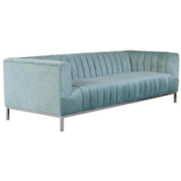 Roselle Sofa, Light Blue-Furniture - Sofas-High Fashion Home