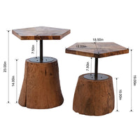 Anita Nesting Table-Furniture - Accent Tables-High Fashion Home