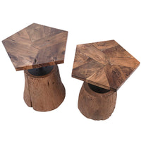 Anita Nesting Table-Furniture - Accent Tables-High Fashion Home