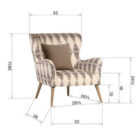 Franklin Occasional Chair-Furniture - Chairs-High Fashion Home