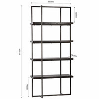 Belvin Bookcase-Furniture - Storage-High Fashion Home