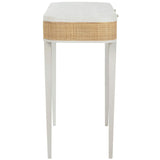 Benz Console Table, White