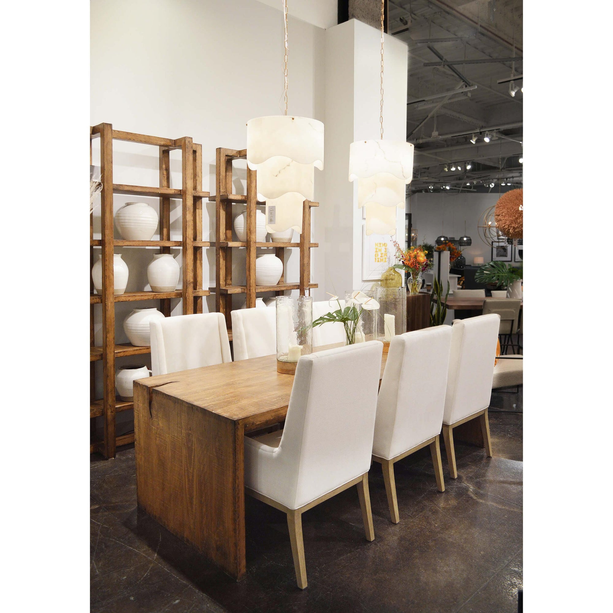 Merwin Dining Table, Medium Brown High Fashion Home