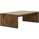 Merwin Coffee Table, Medium Brown-Furniture - Accent Tables-High Fashion Home