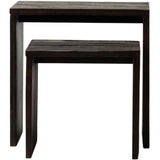 Merwin End Tables, Dark Brown, Set of 2-Furniture - Accent Tables-High Fashion Home