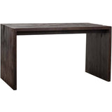 Merwin Desk, Dark Brown-Furniture - Office-High Fashion Home