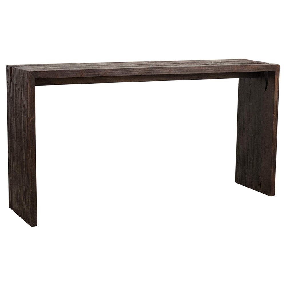 Merwin Console Table, Dark Brown-Furniture - Accent Tables-High Fashion Home