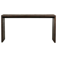 Merwin Console Table, Dark Brown-Furniture - Accent Tables-High Fashion Home