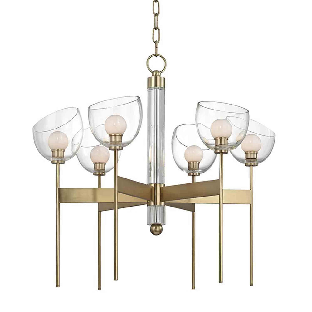 Davis 6 Light Chandelier - Lighting - High Fashion Home