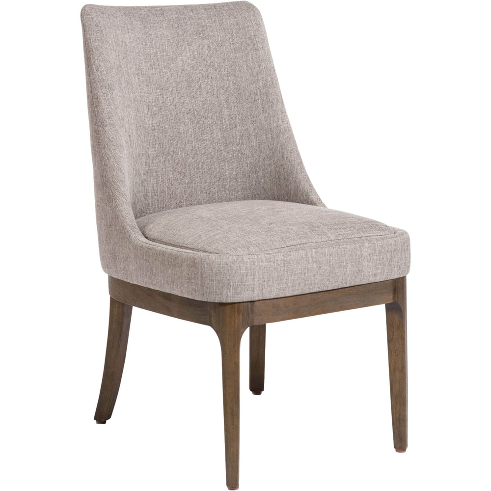Dawson Side Chair, Twill Granite - Furniture - Dining - High Fashion Home