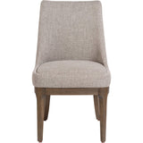Dawson Side Chair, Twill Granite - Furniture - Dining - High Fashion Home