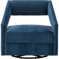 Decker Swivel Chair, Banks Denim-Furniture - Chairs-High Fashion Home