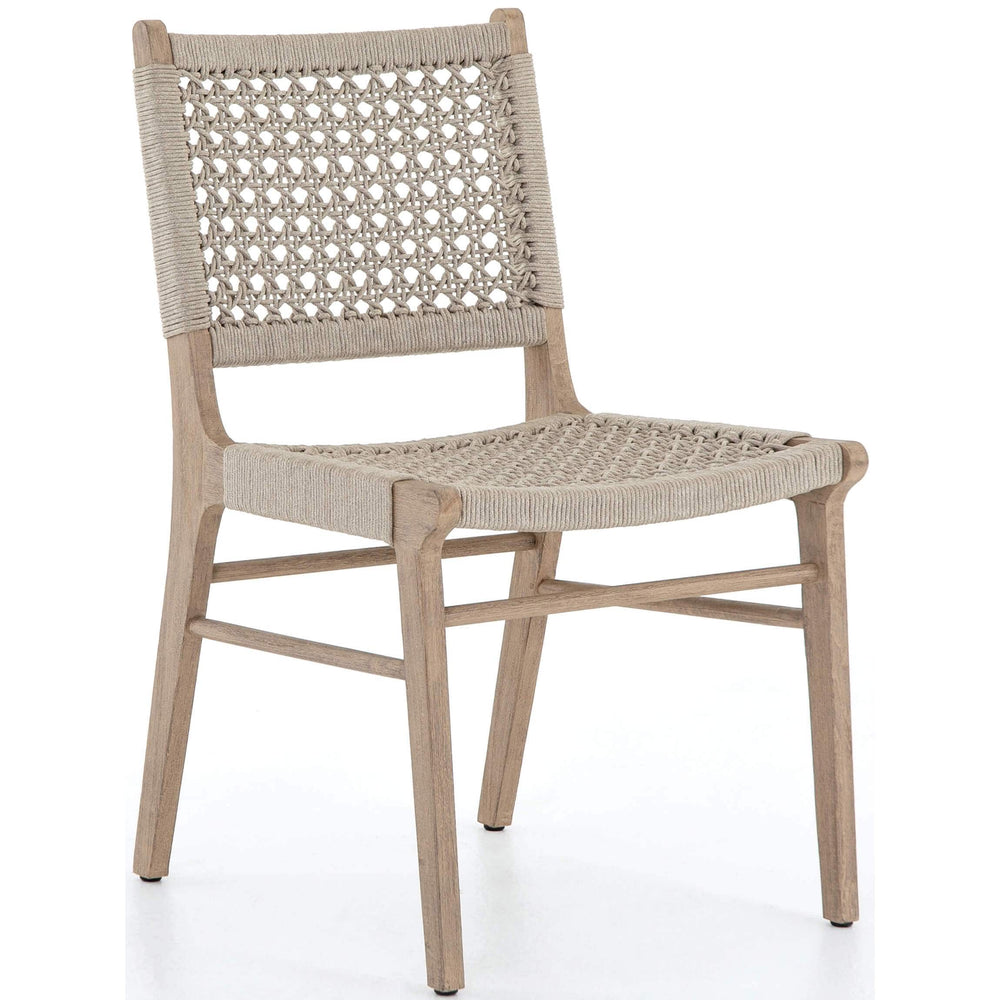 Delmar Outdoor Dining Chair, Washed Brown - Furniture - Dining - High Fashion Home