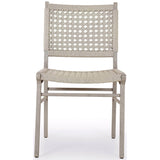 Delmar Outdoor Dining Chair, Weathered Grey - Furniture - Chairs - High Fashion Home