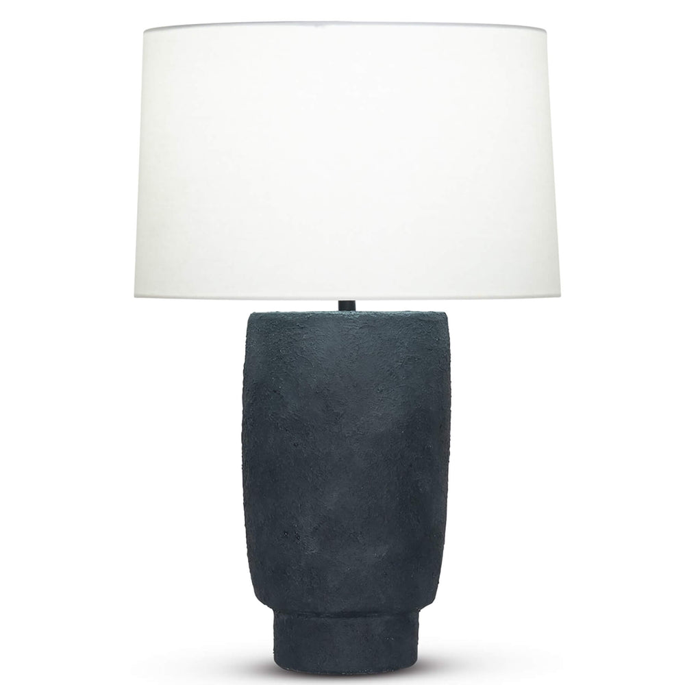 Desmond Table Lamp, Off-White Linen Shade-Lighting-High Fashion Home