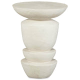 Diego Pedestal Side Table-Furniture - Accent Tables-High Fashion Home