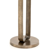 Douglas End Table, Aged Bronze - Furniture - Accent Tables - High Fashion Home