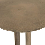 Douglas End Table, Aged Bronze - Furniture - Accent Tables - High Fashion Home