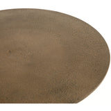 Douglas End Table, Aged Bronze - Furniture - Accent Tables - High Fashion Home