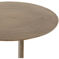 Douglas End Table, Aged Bronze - Furniture - Accent Tables - High Fashion Home