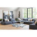 Element Club Chair, Poratti Charcoal - Modern Furniture - Accent Chairs - High Fashion Home