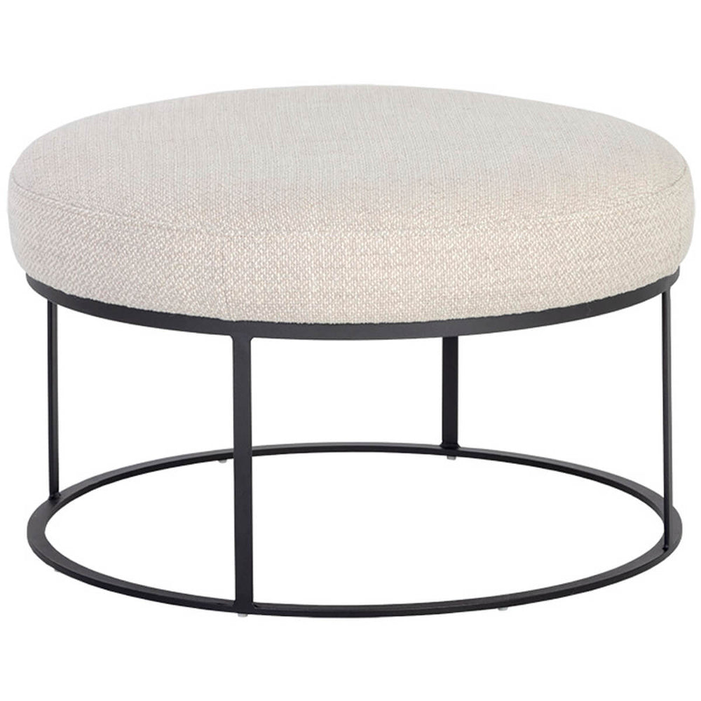 Elgin Ottoman, Moto Stucco-Furniture - Chairs-High Fashion Home