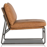 Elias Leather Chair, Palermo Cognac