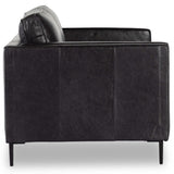 Emery Leather Sofa, Sonoma Black