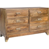 Everette 6 Drawer Dresser - Furniture - Bedroom - High Fashion Home