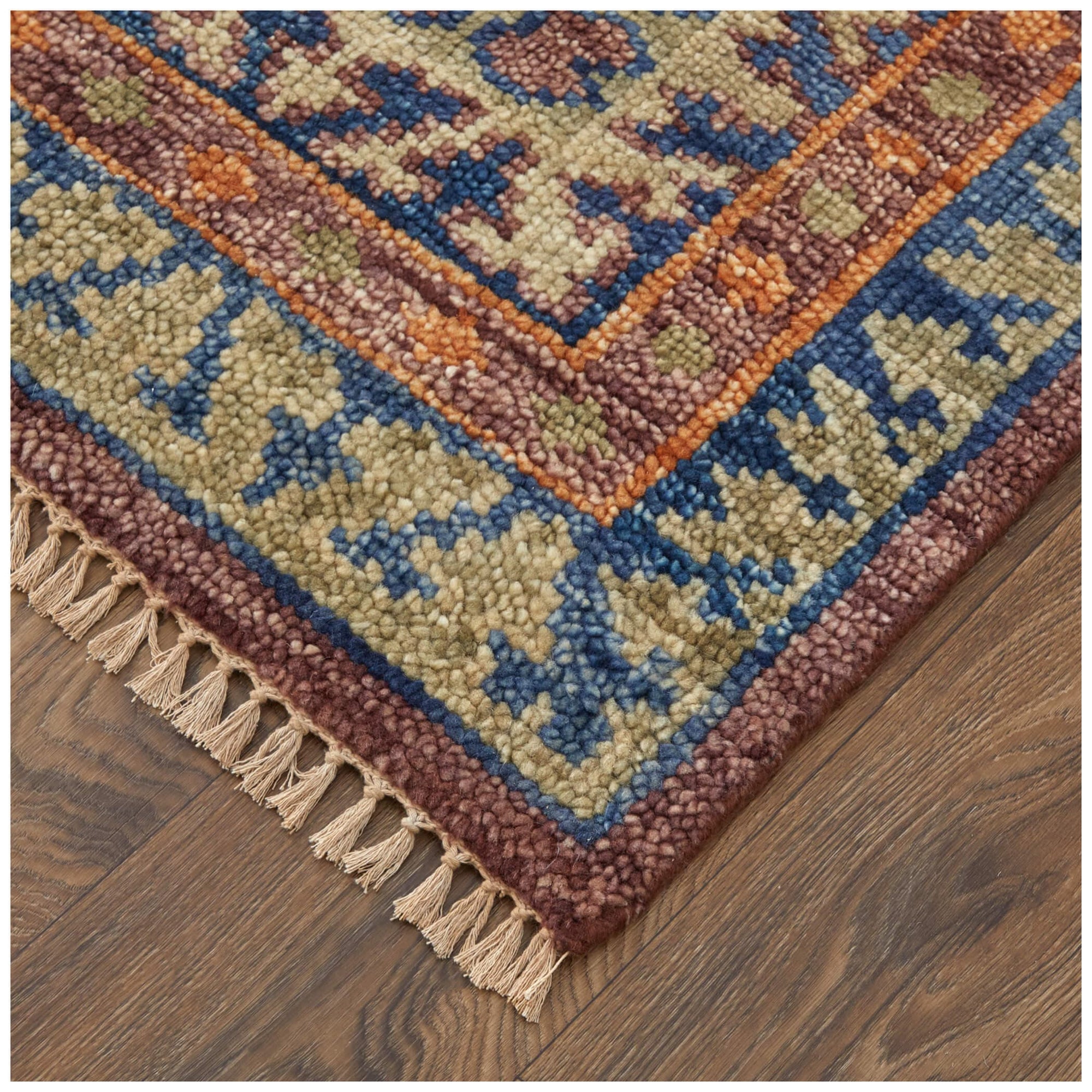 Feizy Rug Fillmore 6929F, Red/Multi – High Fashion Home