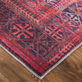 Feizy Rug Voss 39H9F, Pink/Multi-Rugs1-High Fashion Home