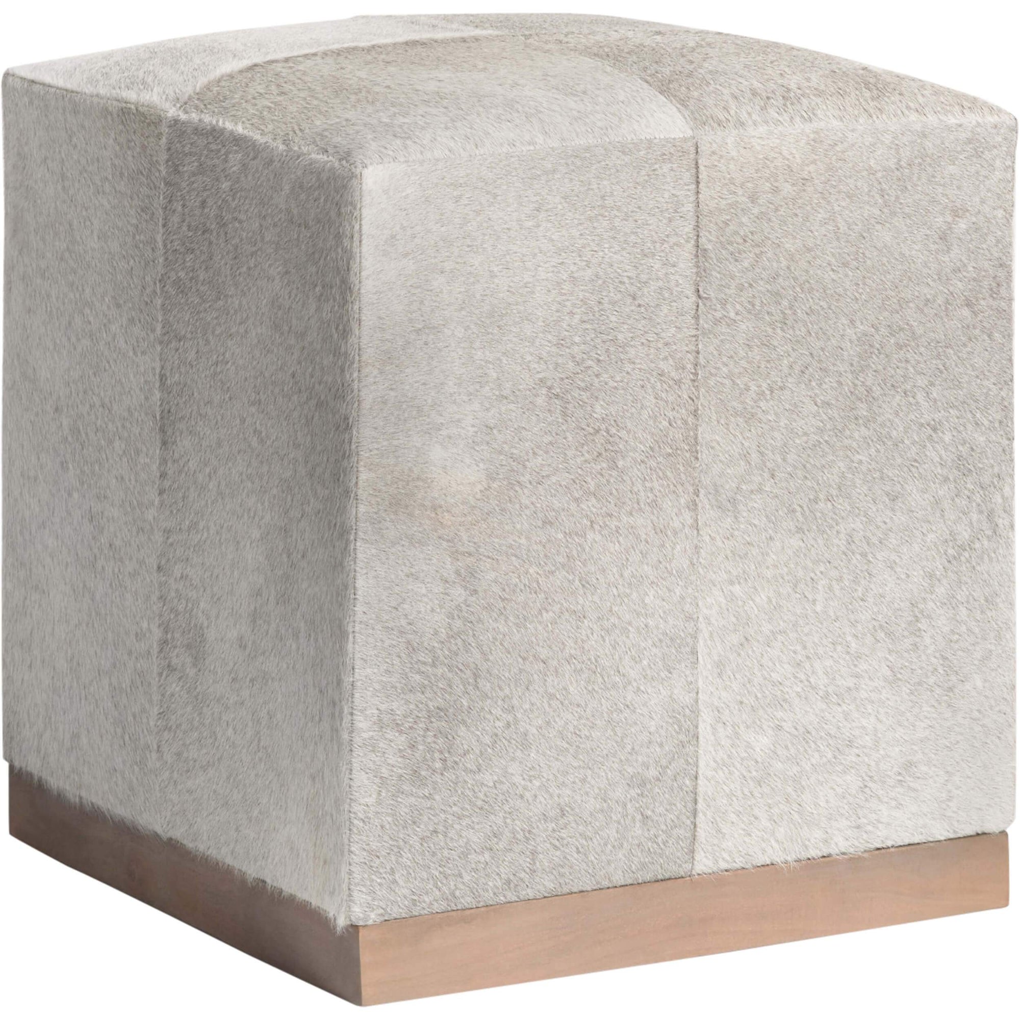 Small 2025 leather ottoman
