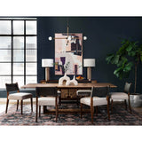 Ferris Dining Chair, Nubuck Charcoal, Set of 2 by Four Hands