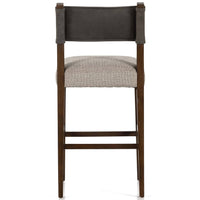 Ferris Bar Stool, Nubuck Charcoal