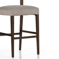 Ferris Bar Stool, Nubuck Charcoal
